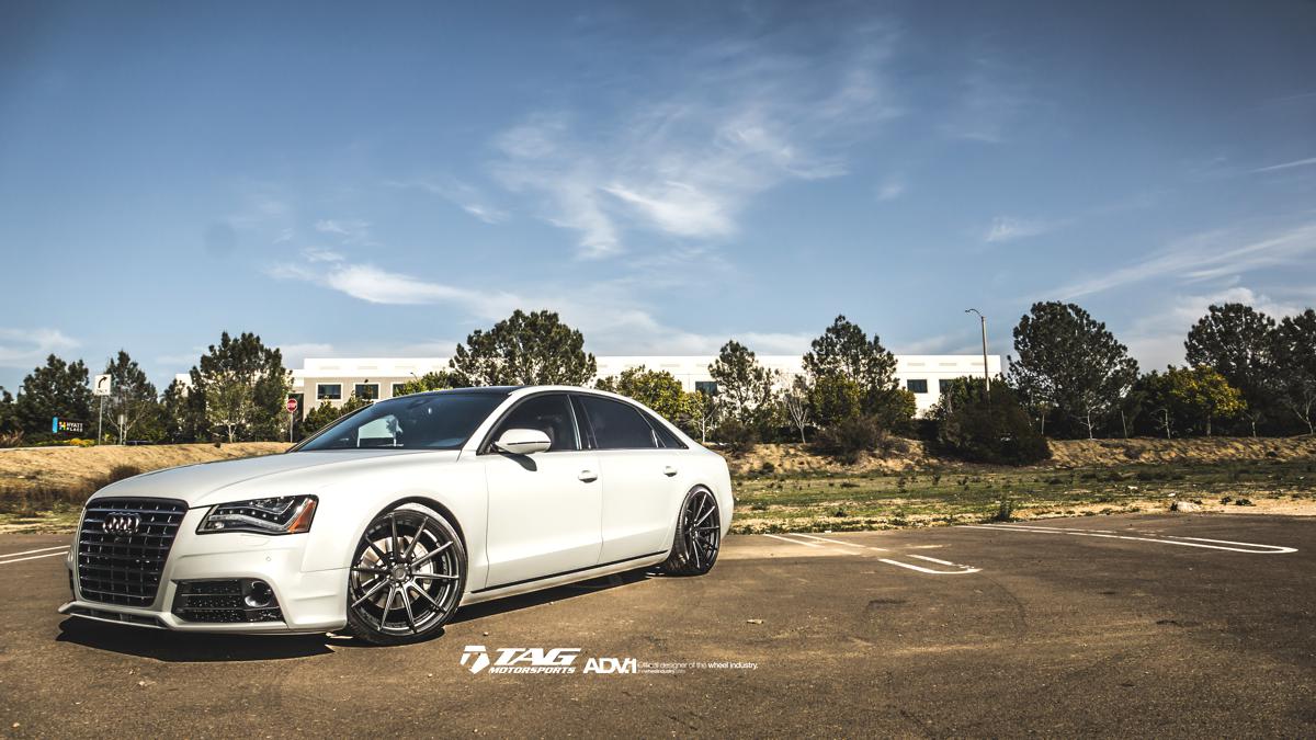 photo 8 Audi A8 custom wheels ADV10 MV2 SL 22x, ET , tire size 245/30 R22. x ET 295/25 R