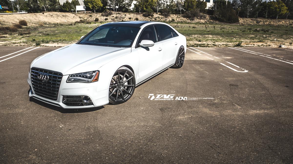 photo 9 Audi A8 custom wheels ADV10 MV2 SL 22x, ET , tire size 245/30 R22. x ET 295/25 R
