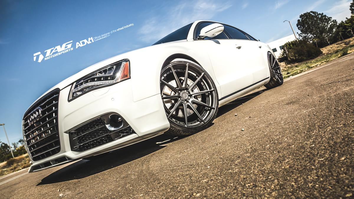 photo 10 Audi A8 custom wheels ADV10 MV2 SL 22x, ET , tire size 245/30 R22. x ET 295/25 R