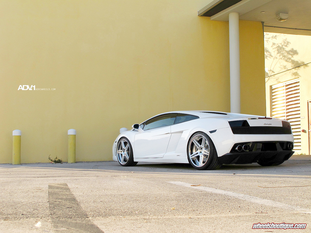 photo 10 Lamborghini Gallardo custom wheels ADV05 Deep Concave 20x9.0, ET , tire size 245/30 R20. 20x12.0 ET 325/25 R20