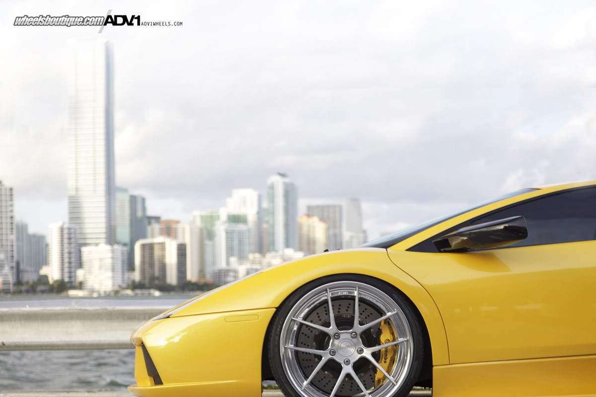 photo 6 Lamborghini Murcielago custom wheels ADV5.0 Track Spec's 20x8.5, ET , tire size X R20. 21x13.0 ET 
