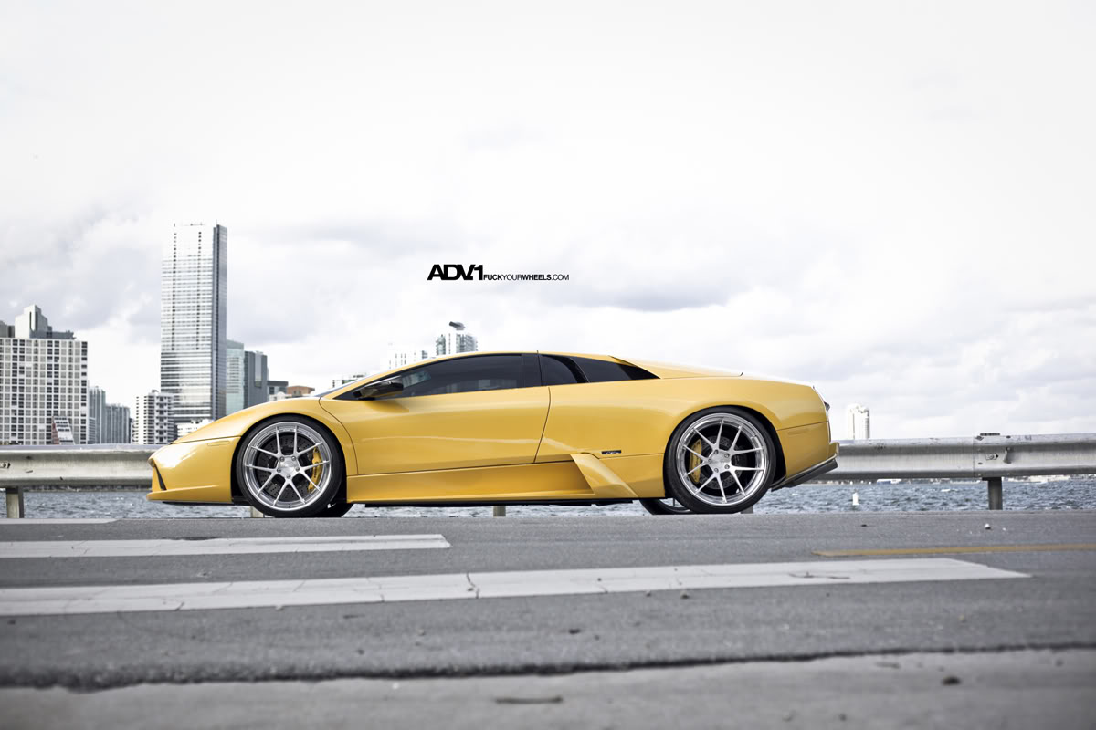 photo 8 Lamborghini Murcielago custom wheels ADV5.0 Track Spec's 20x8.5, ET , tire size X R20. 21x13.0 ET 