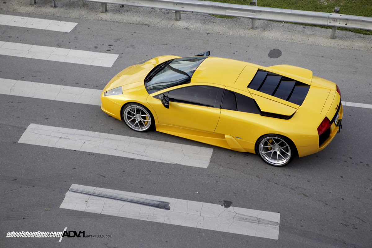 photo 16 Lamborghini Murcielago custom wheels ADV5.0 Track Spec's 20x8.5, ET , tire size X R20. 21x13.0 ET 