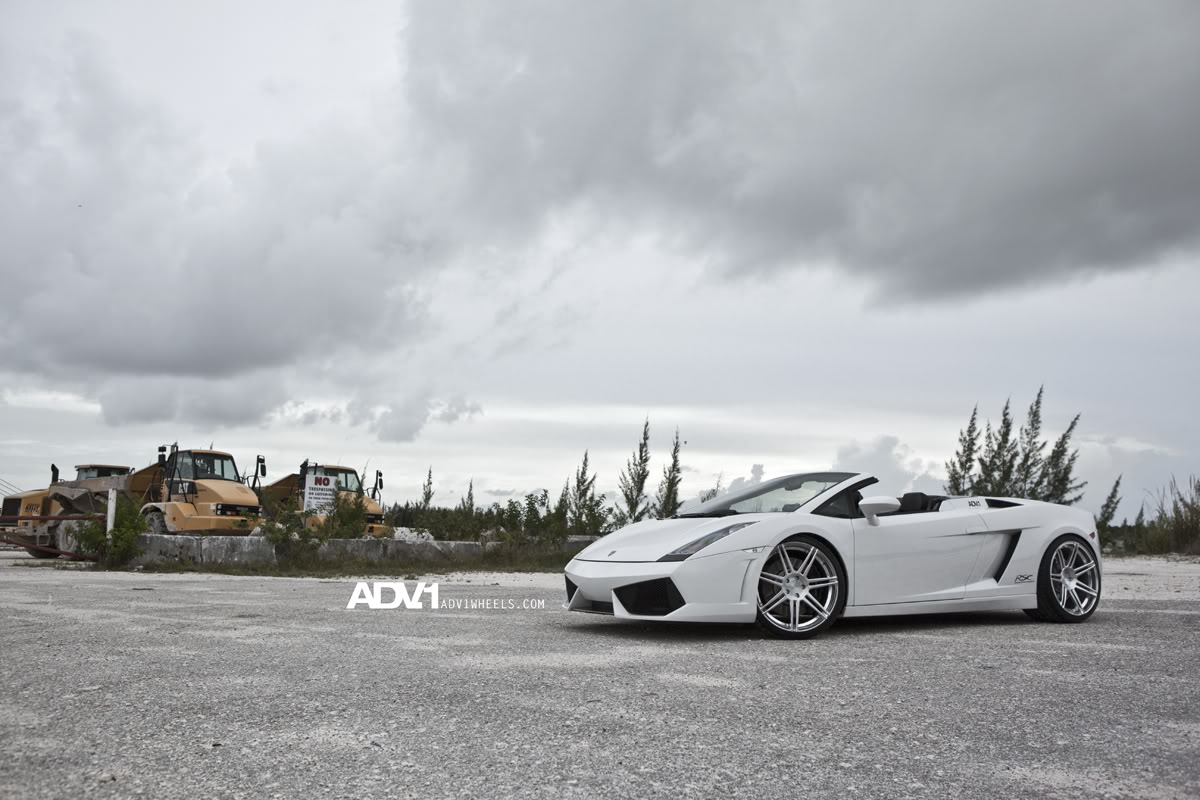 photo 10 Lamborghini Gallardo custom wheels ADV07.1 20x8.5, ET , tire size X R20. x ET