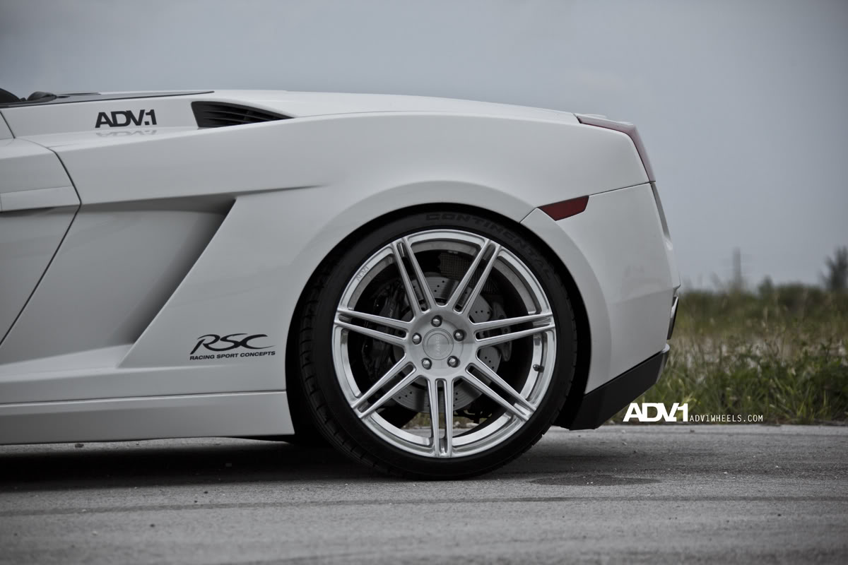 photo 11 Lamborghini Gallardo custom wheels ADV07.1 20x8.5, ET , tire size X R20. x ET