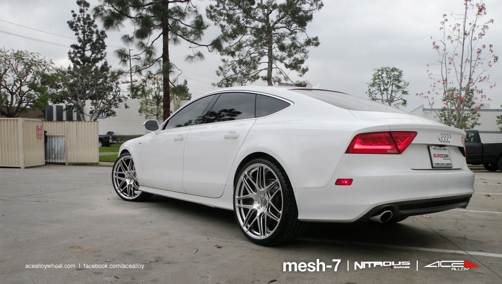 photo 3 Audi A7 custom wheels ACE Mesh-7 22x9.0, ET , tire size X R22. 22x10.5 ET 