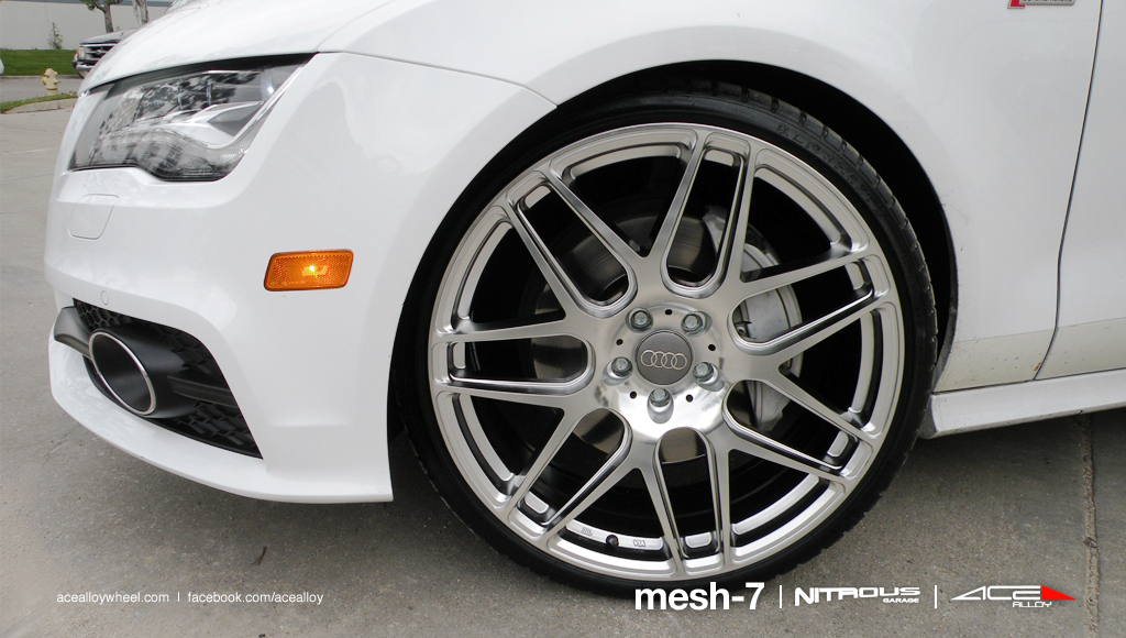 photo 1 Audi A7 custom wheels ACE Mesh-7 22x9.0, ET , tire size X R22. 22x10.5 ET 