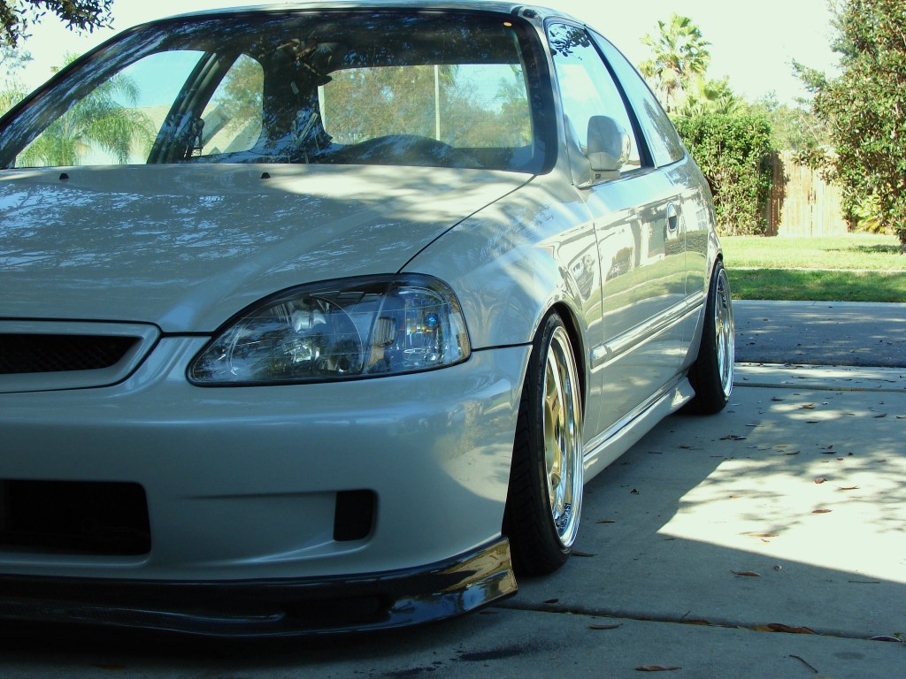 photo 3 Honda Civic custom wheels WORK Meister S1 15x7.0, ET +10, tire size 165/45 R15. 15x7.0 ET0 165/45 R15