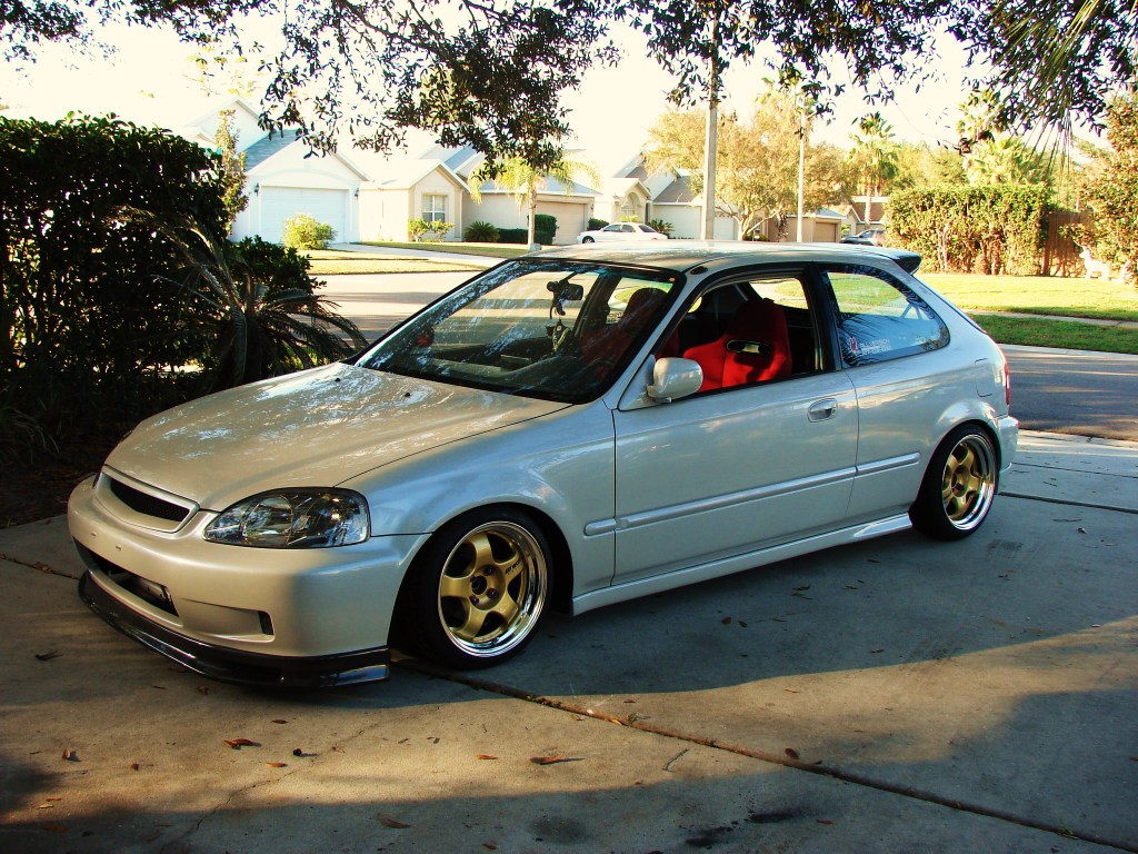 photo 7 Honda Civic custom wheels WORK Meister S1 15x7.0, ET +10, tire size 165/45 R15. 15x7.0 ET0 165/45 R15