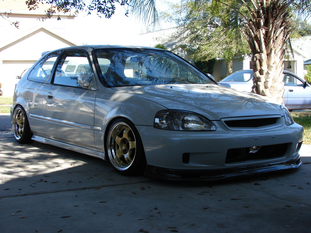 photo 10 Honda Civic custom wheels WORK Meister S1 15x7.0, ET +10, tire size 165/45 R15. 15x7.0 ET0 165/45 R15