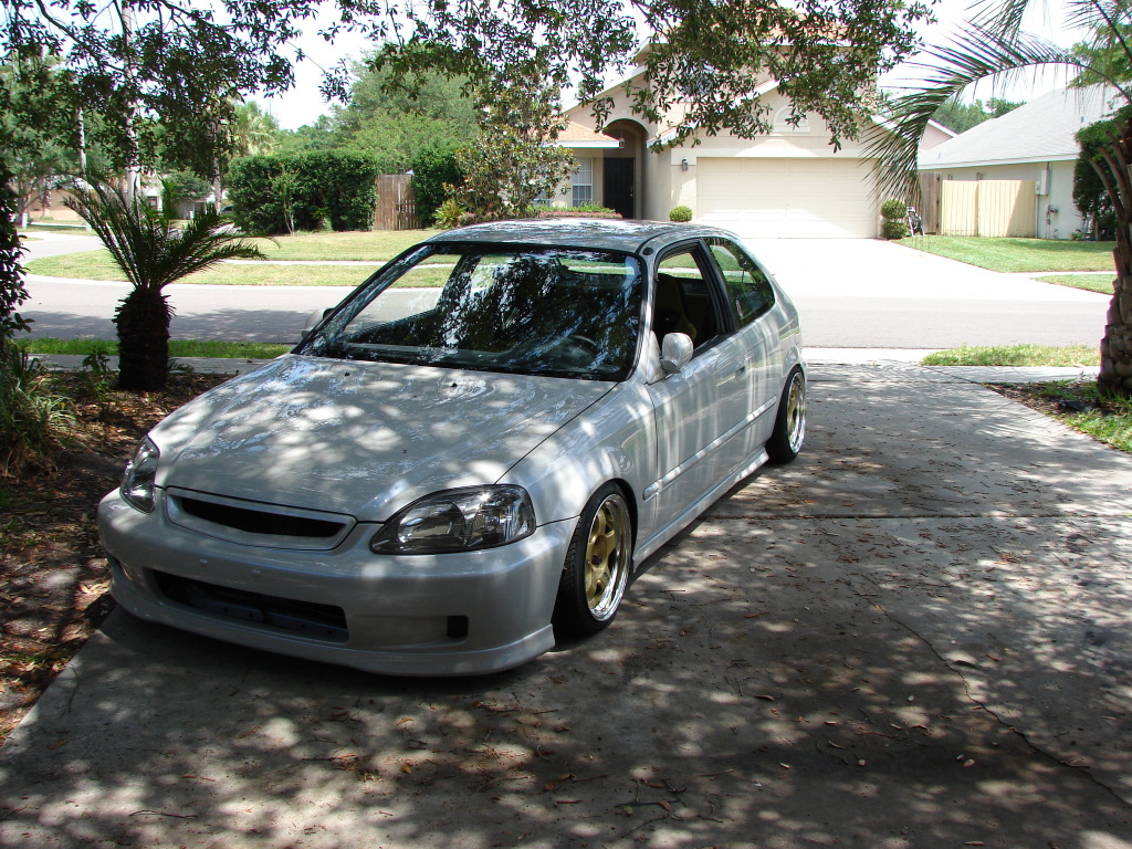 photo 12 Honda Civic custom wheels WORK Meister S1 15x7.0, ET +10, tire size 165/45 R15. 15x7.0 ET0 165/45 R15