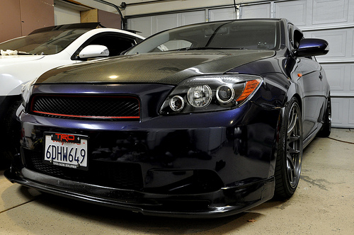 photo 1 Scion tC custom wheels Rota  Torques  18x9.5, ET +35, tire size 245/35 R18. 18x9.5 ET+30 