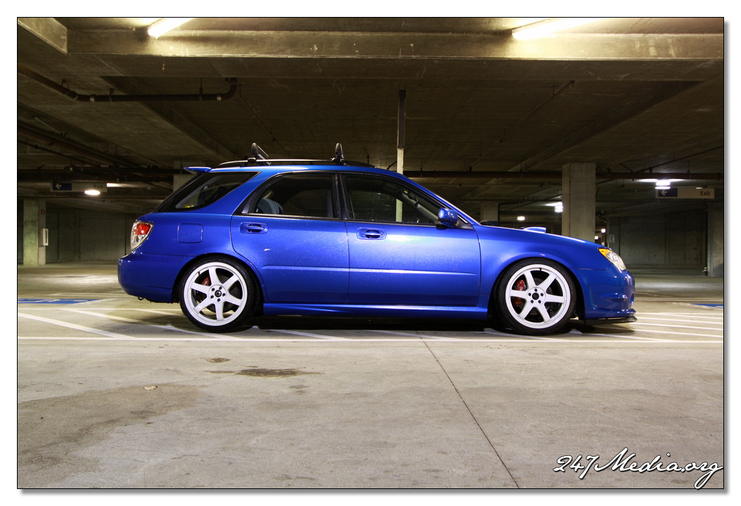 photo 1 Subaru Impreza WRX custom wheels Rota Grid 18x9.5, ET +38, tire size 225/40 R18. 18x9.5 ET+35 
