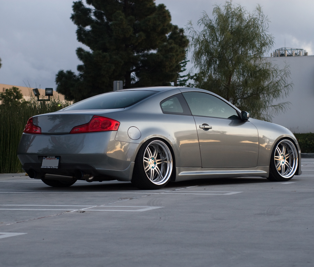 photo 3 Infiniti G35 custom wheels WORK Varianza T1S 20x9.5, ET +3, tire size 225/35 R20. 20x10.5 ET0 245/35 R20