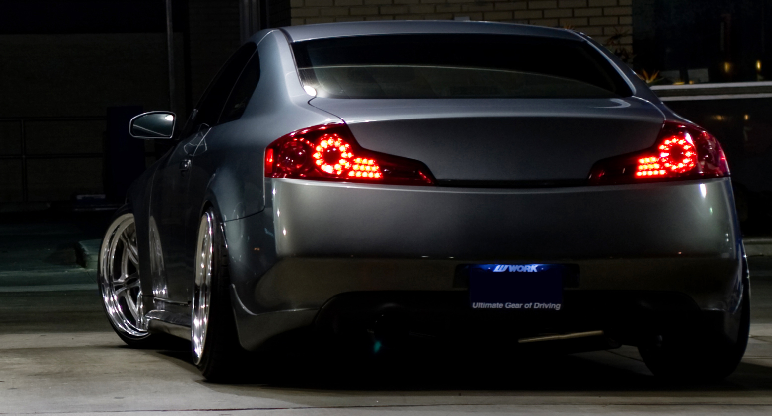 photo 6 Infiniti G35 custom wheels WORK Varianza T1S 20x9.5, ET +3, tire size 225/35 R20. 20x10.5 ET0 245/35 R20