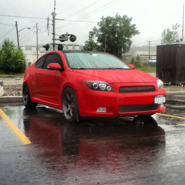 photo 2 Scion tC custom wheels Gram Lights 57DR  18x9.5, ET +38, tire size 245/40 R18. x ET 