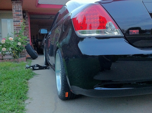 photo 3 Scion tC custom wheels BBS RC035 17x8.0, ET +20, tire size 205/40 R17. x ET 