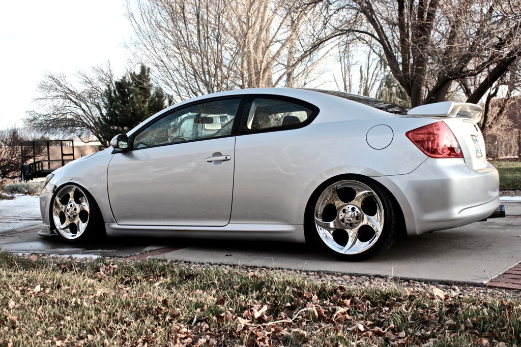 photo 1 Scion tC custom wheels   18x8.5, ET +3, tire size 215/35 R18. 18x9.5 ET+3 