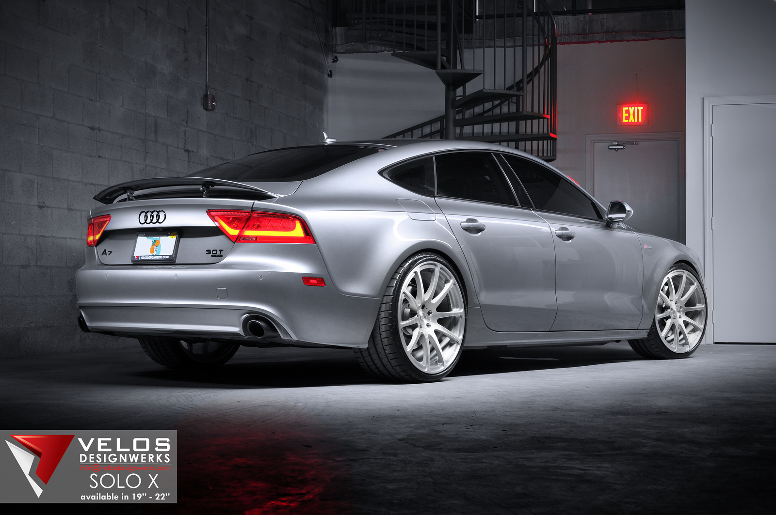 photo 3 Audi A7 custom wheels Velos Solo X 20x, ET , tire size X R20. x ET 