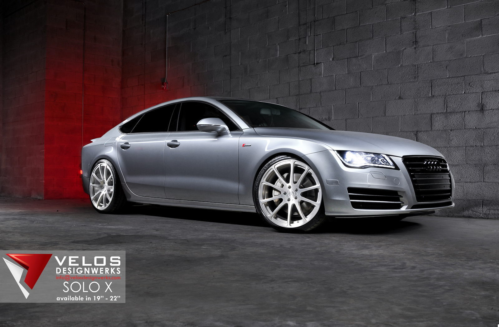 photo 5 Audi A7 custom wheels Velos Solo X 20x, ET , tire size X R20. x ET 
