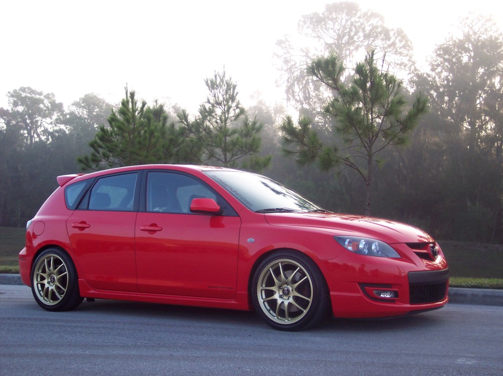 photo 2 Mazda MAZDASPEED3 custom wheels Rota Torque 18x8.0, ET +35, tire size 225/40 R18. x ET 