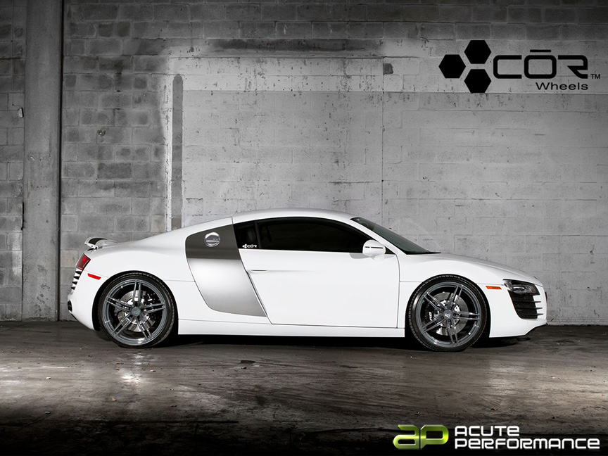 photo 7 Audi R8 custom wheels COR F1 Leggera 20x8.5, ET , tire size X R20. 20x11.0 ET