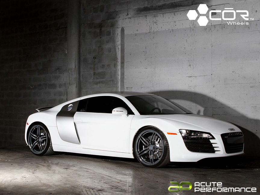 photo 8 Audi R8 custom wheels COR F1 Leggera 20x8.5, ET , tire size X R20. 20x11.0 ET