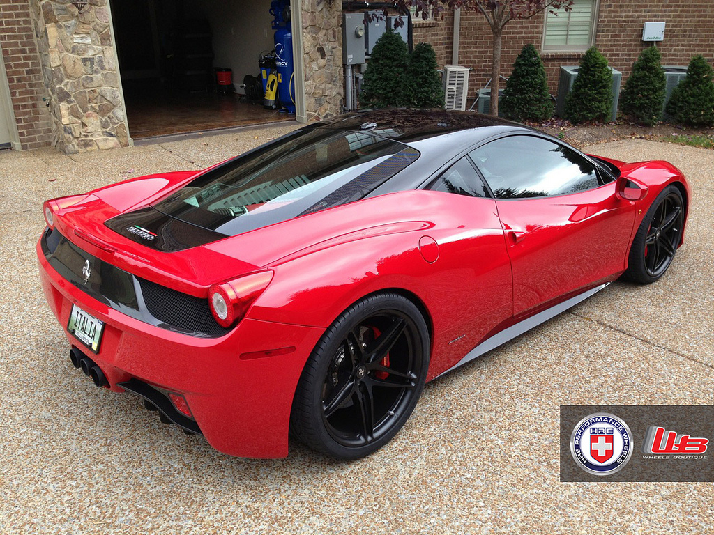 photo 3 Ferrari 458 Italia custom wheels HRE P107 20x9.0, ET , tire size 245/35 R20. 21x12.5 ET 355/25 R21