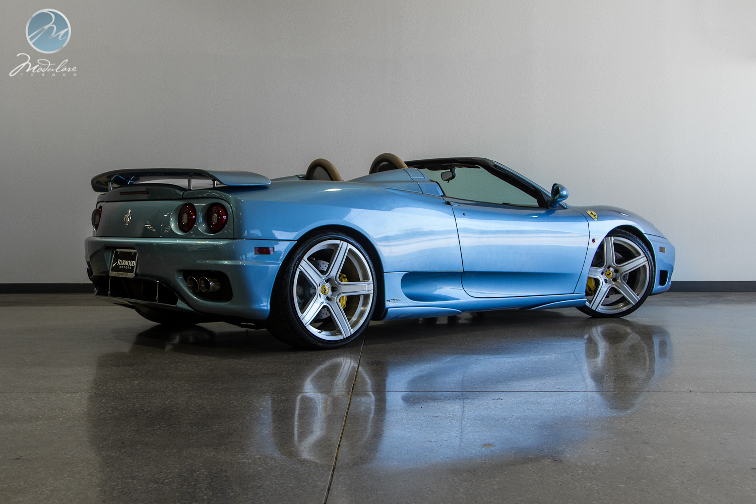 photo 2 Ferrari 360 Modena custom wheels Modulare B7 20x, ET , tire size 245/30 R20. x ET 315/25 R