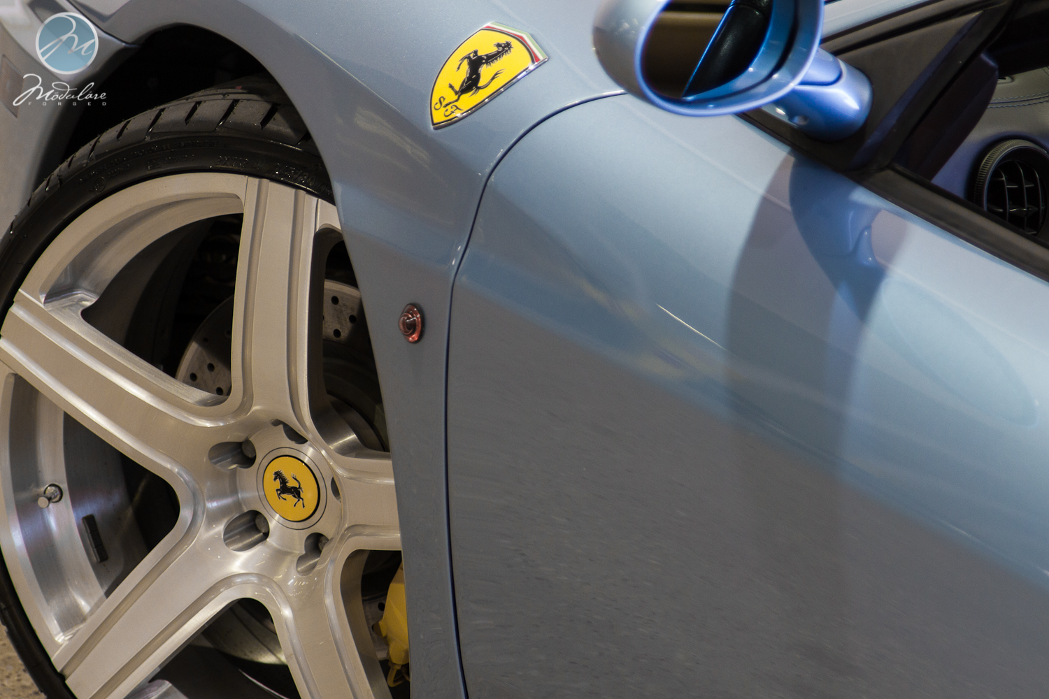 photo 3 Ferrari 360 Modena custom wheels Modulare B7 20x, ET , tire size 245/30 R20. x ET 315/25 R