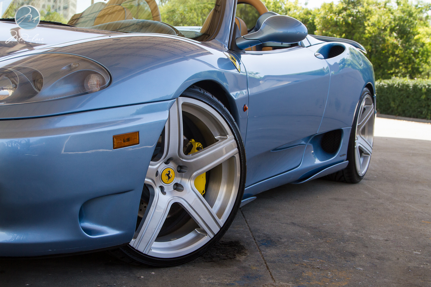 photo 5 Ferrari 360 Modena custom wheels Modulare B7 20x, ET , tire size 245/30 R20. x ET 315/25 R