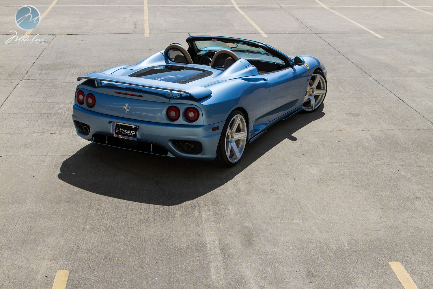 photo 7 Ferrari 360 Modena custom wheels Modulare B7 20x, ET , tire size 245/30 R20. x ET 315/25 R