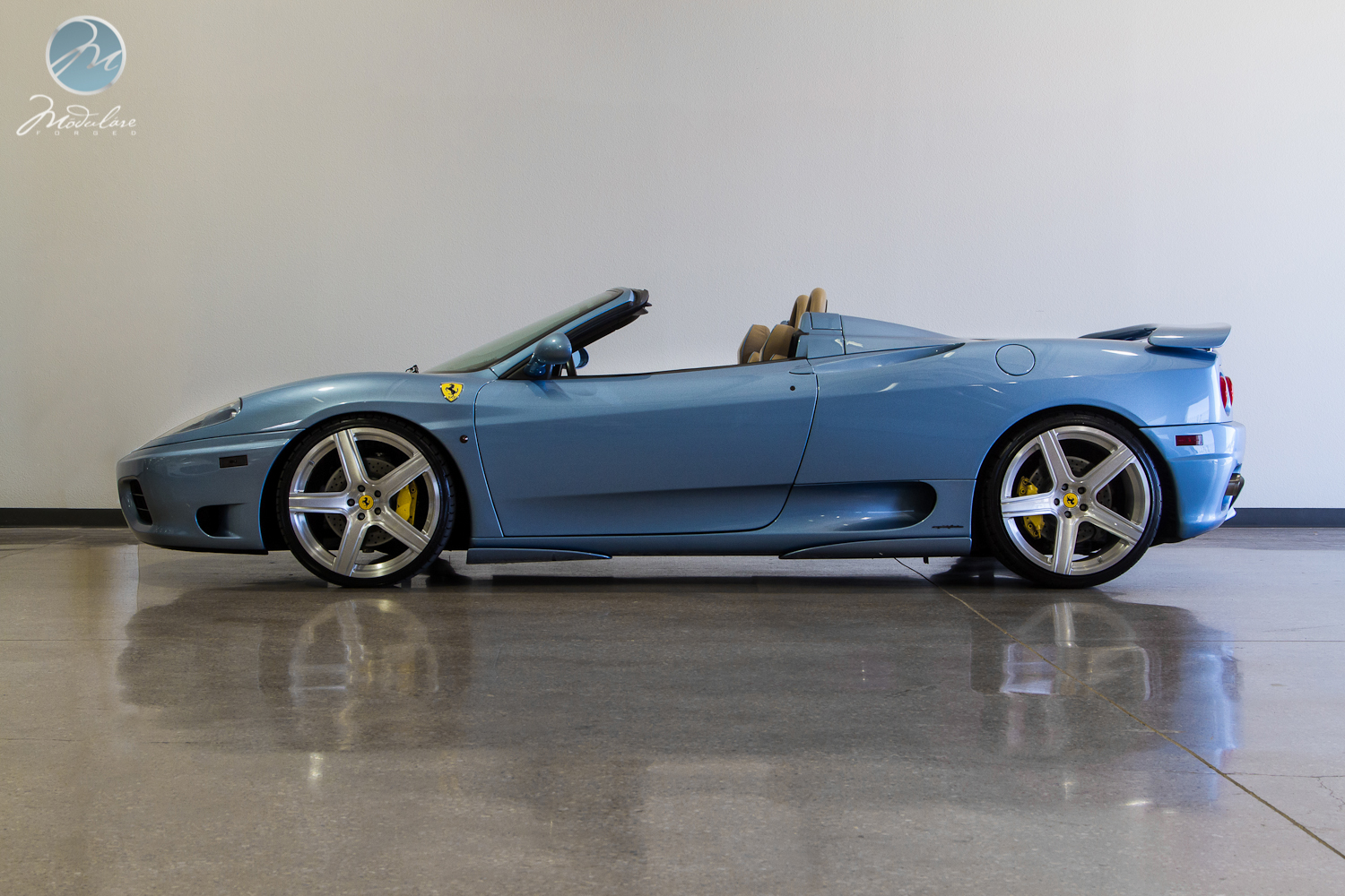 photo 8 Ferrari 360 Modena custom wheels Modulare B7 20x, ET , tire size 245/30 R20. x ET 315/25 R
