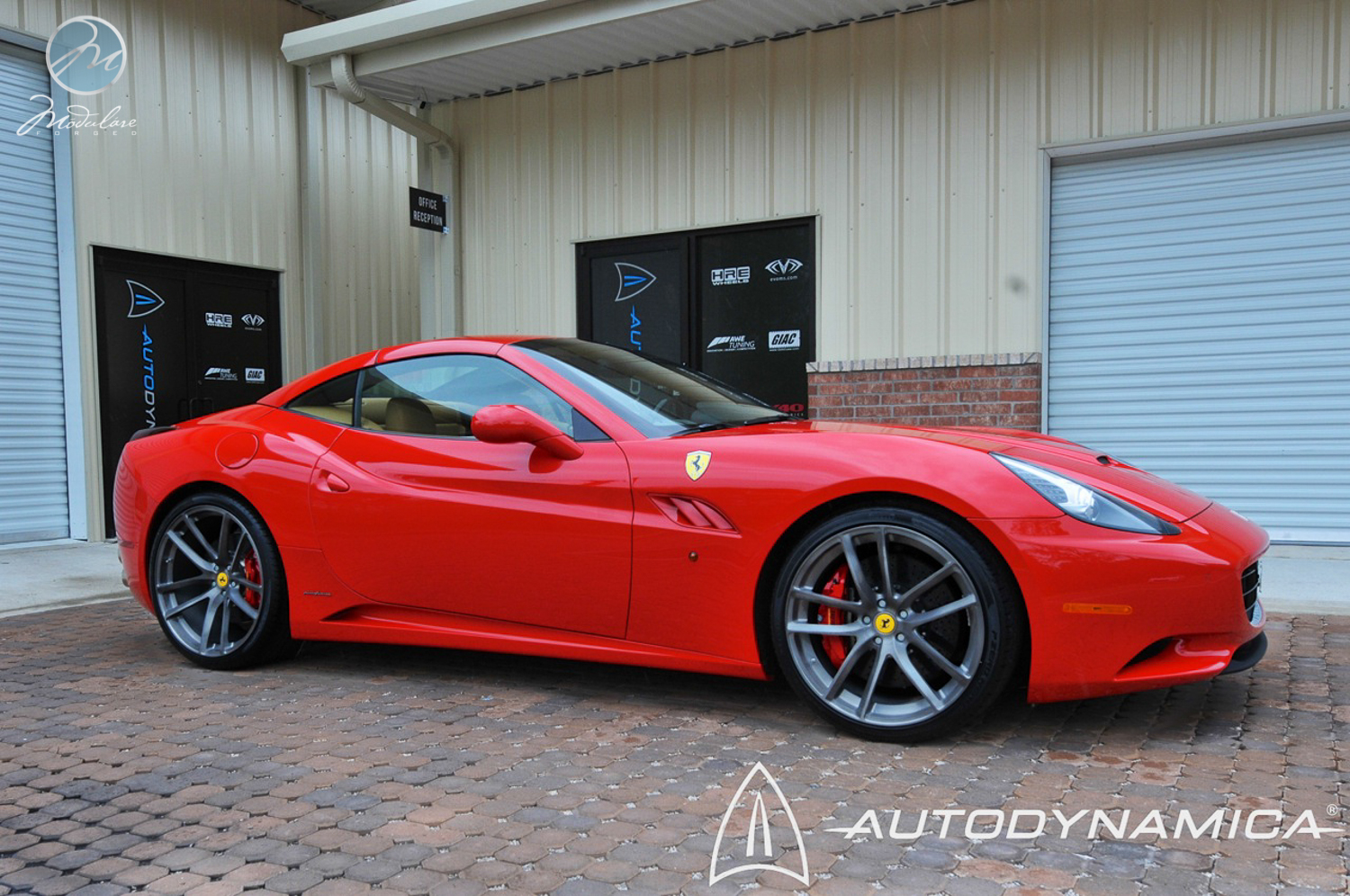 photo 1 Ferrari California custom wheels   21x9.0, ET , tire size 255/30 R21. 22x12.0 ET 315/25 R22
