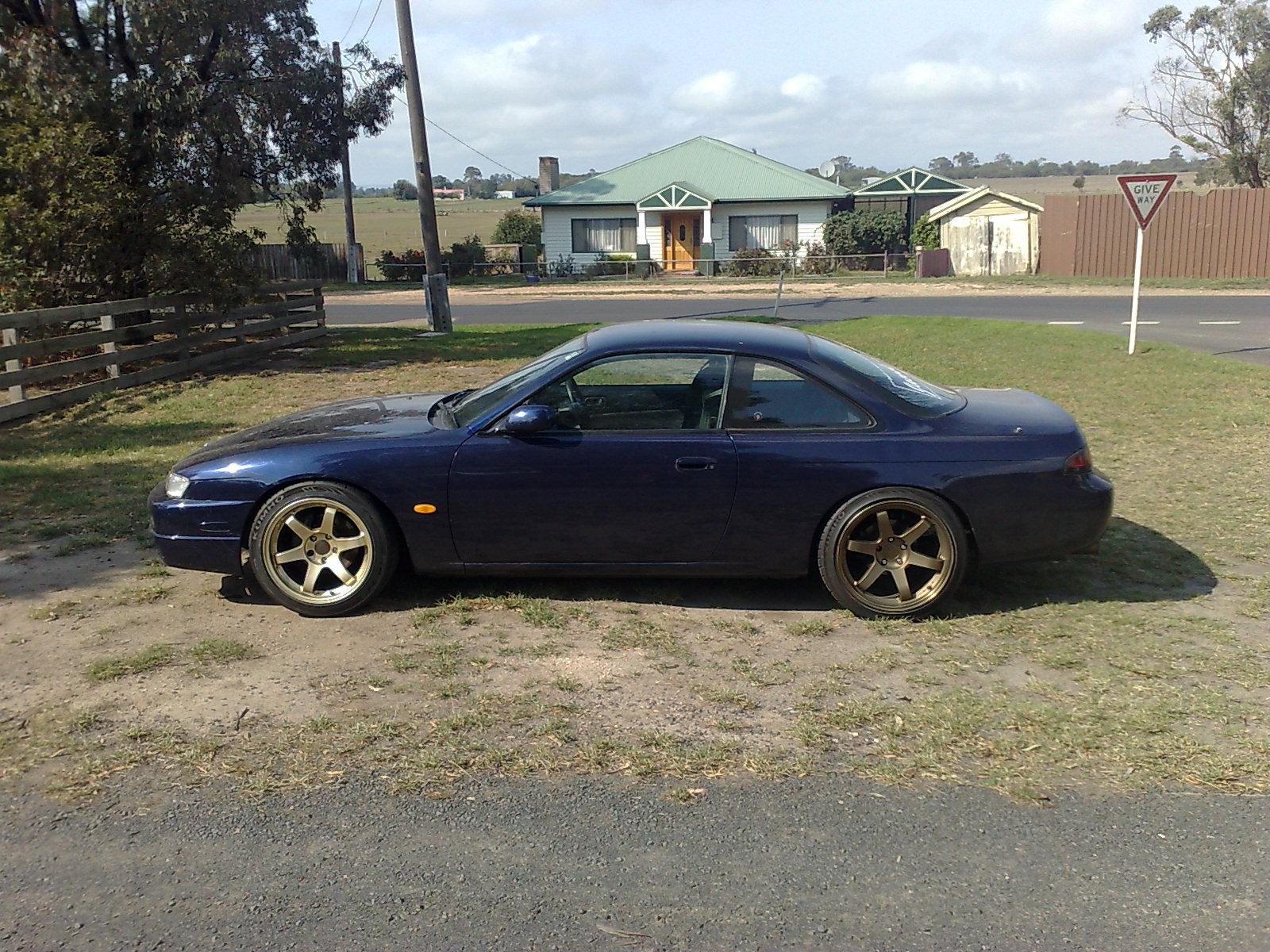 photo 3 Nissan S14 custom wheels Volk Racing TE37 17x9.5, ET -3, tire size 225/45 R17. 18x10.5 ET+22 245/40 R18