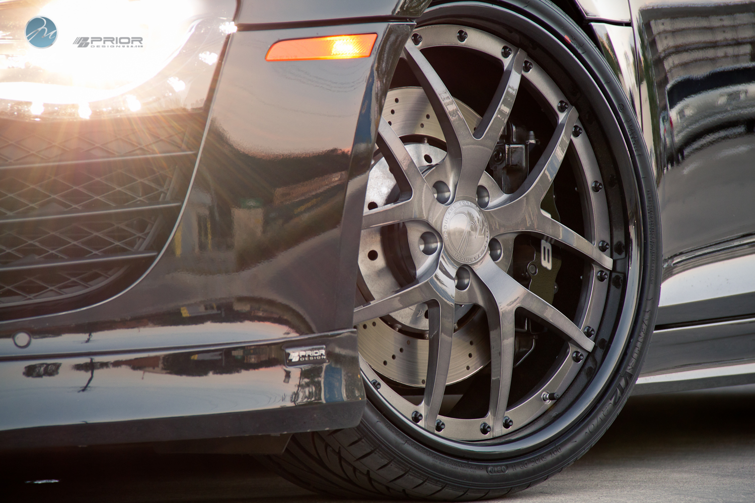 photo 19 Audi R8 custom wheels Modulare M18 20x8.5, ET , tire size 235/30 R20. 20x11.0 ET 305/25 R20