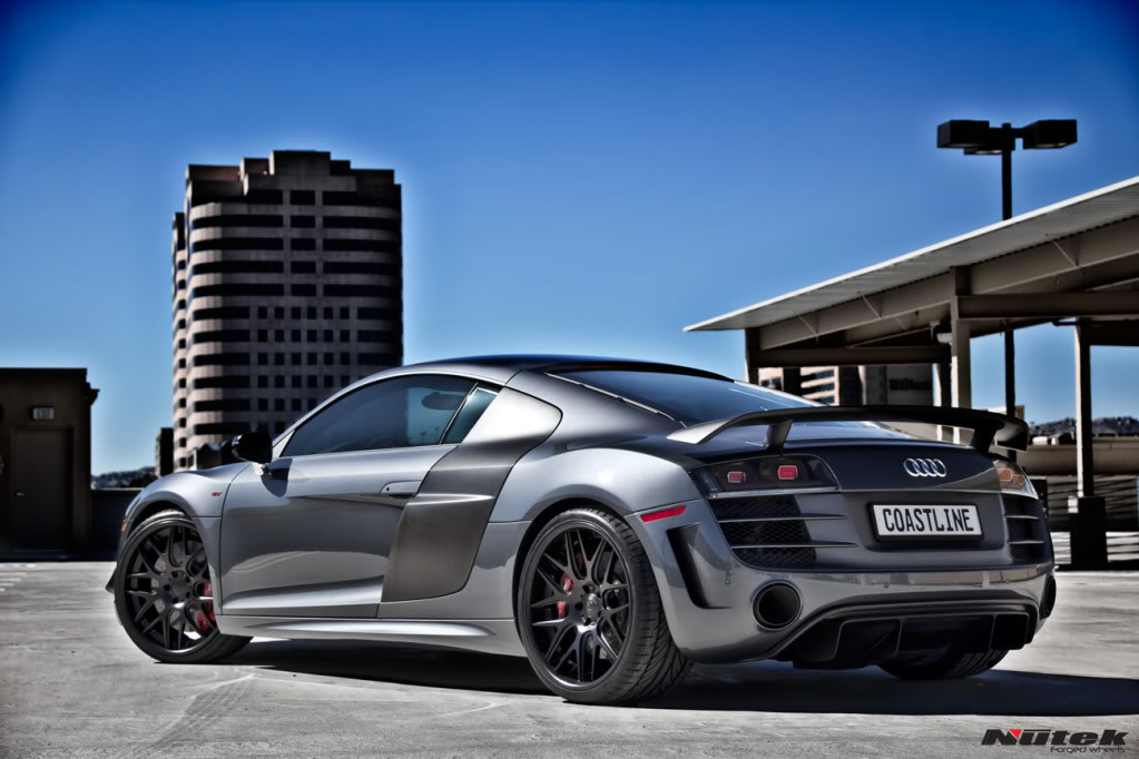photo 5 Audi R8 custom wheels Nutek Series 708 20x9.0, ET , tire size X R20. 20x11.0 ET 