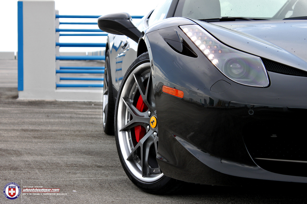 photo 1 Ferrari 458 Italia custom wheels HRE S101 20x9.0, ET , tire size 245/35 R20. 21x12.5 ET 355/25 R21
