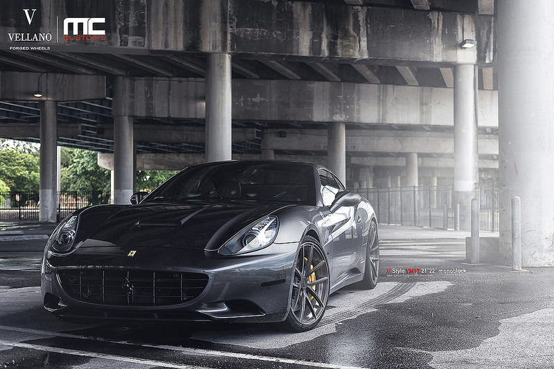 photo 8 Ferrari California custom wheels Vellano VM17 21x9.0, ET , tire size X R21. 22x11.0 ET