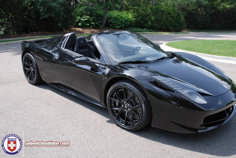 photo 3 Ferrari 458 Italia custom wheels HRE S101 20x9.0, ET , tire size 245/30 R20. 20x12.5 ET 355/25 R20