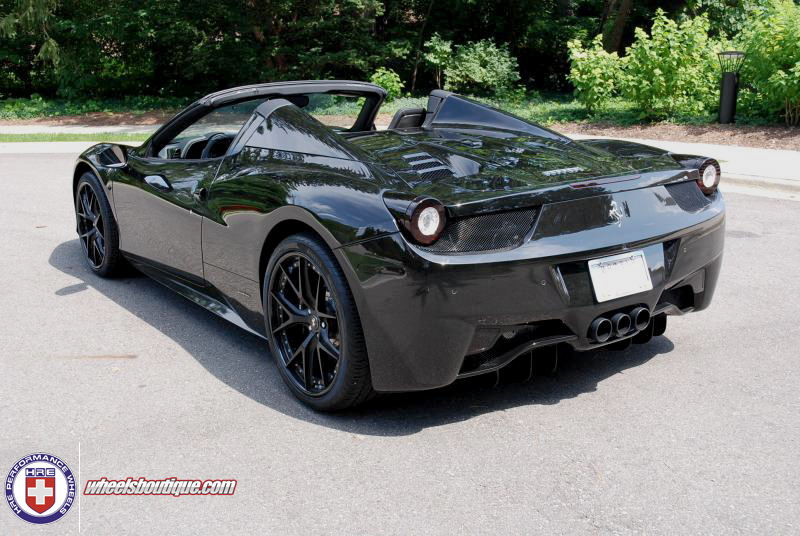 photo 4 Ferrari 458 Italia custom wheels HRE S101 20x9.0, ET , tire size 245/30 R20. 20x12.5 ET 355/25 R20