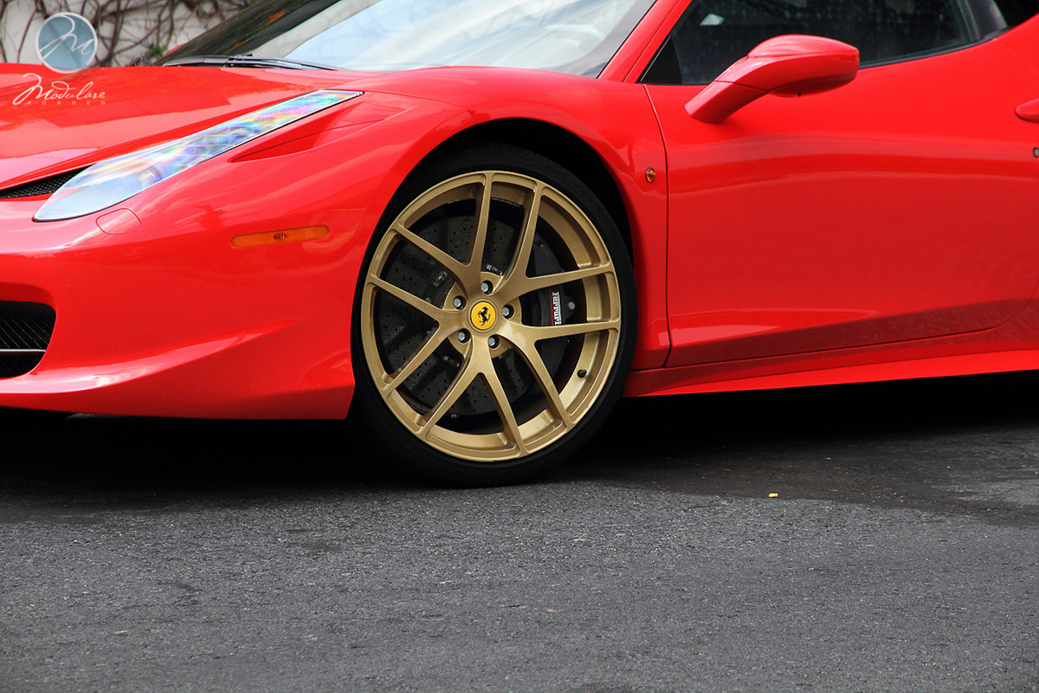 photo 9 Ferrari 458 Italia custom wheels Modulare B18 21x9.0, ET , tire size 255/30 R21. 22x12.0 ET 315/25 R22