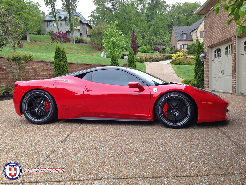 photo 2 Ferrari 458 Italia custom wheels HRE S107 20x9.0, ET , tire size 245/35 R20. 21x12.5 ET 355/25 R21