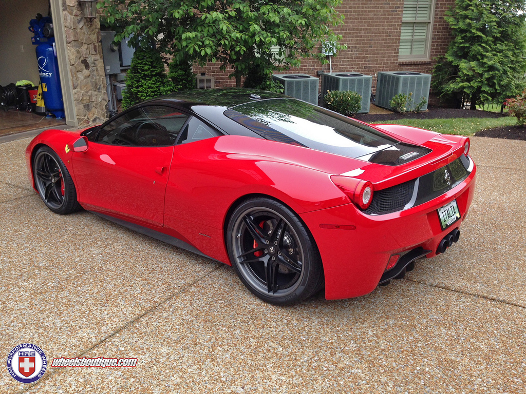 photo 3 Ferrari 458 Italia custom wheels HRE S107 20x9.0, ET , tire size 245/35 R20. 21x12.5 ET 355/25 R21