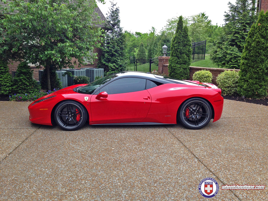 photo 5 Ferrari 458 Italia custom wheels HRE S107 20x9.0, ET , tire size 245/35 R20. 21x12.5 ET 355/25 R21