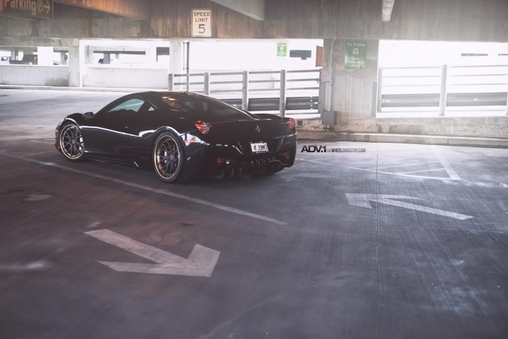 photo 3 Ferrari 458 Italia custom wheels ADV.1 7 Track Spec SL 20x9.0, ET , tire size X R20. 21x12.5 ET