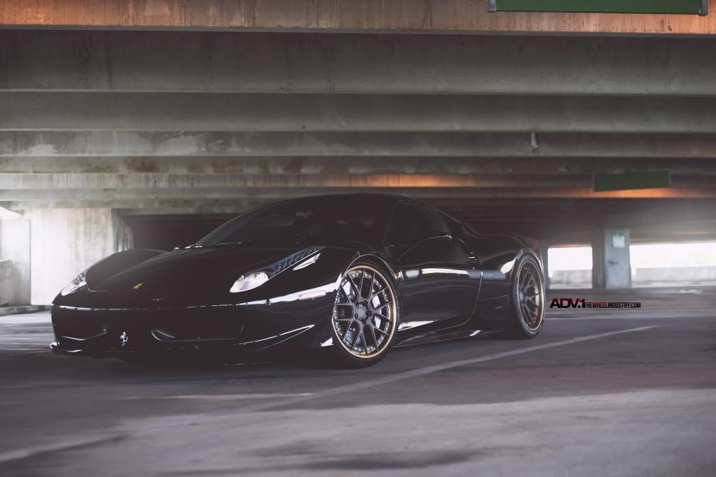 photo 6 Ferrari 458 Italia custom wheels ADV.1 7 Track Spec SL 20x9.0, ET , tire size X R20. 21x12.5 ET