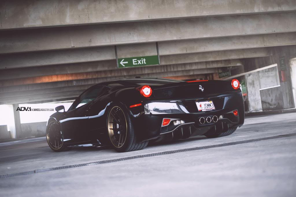 photo 7 Ferrari 458 Italia custom wheels ADV.1 7 Track Spec SL 20x9.0, ET , tire size X R20. 21x12.5 ET