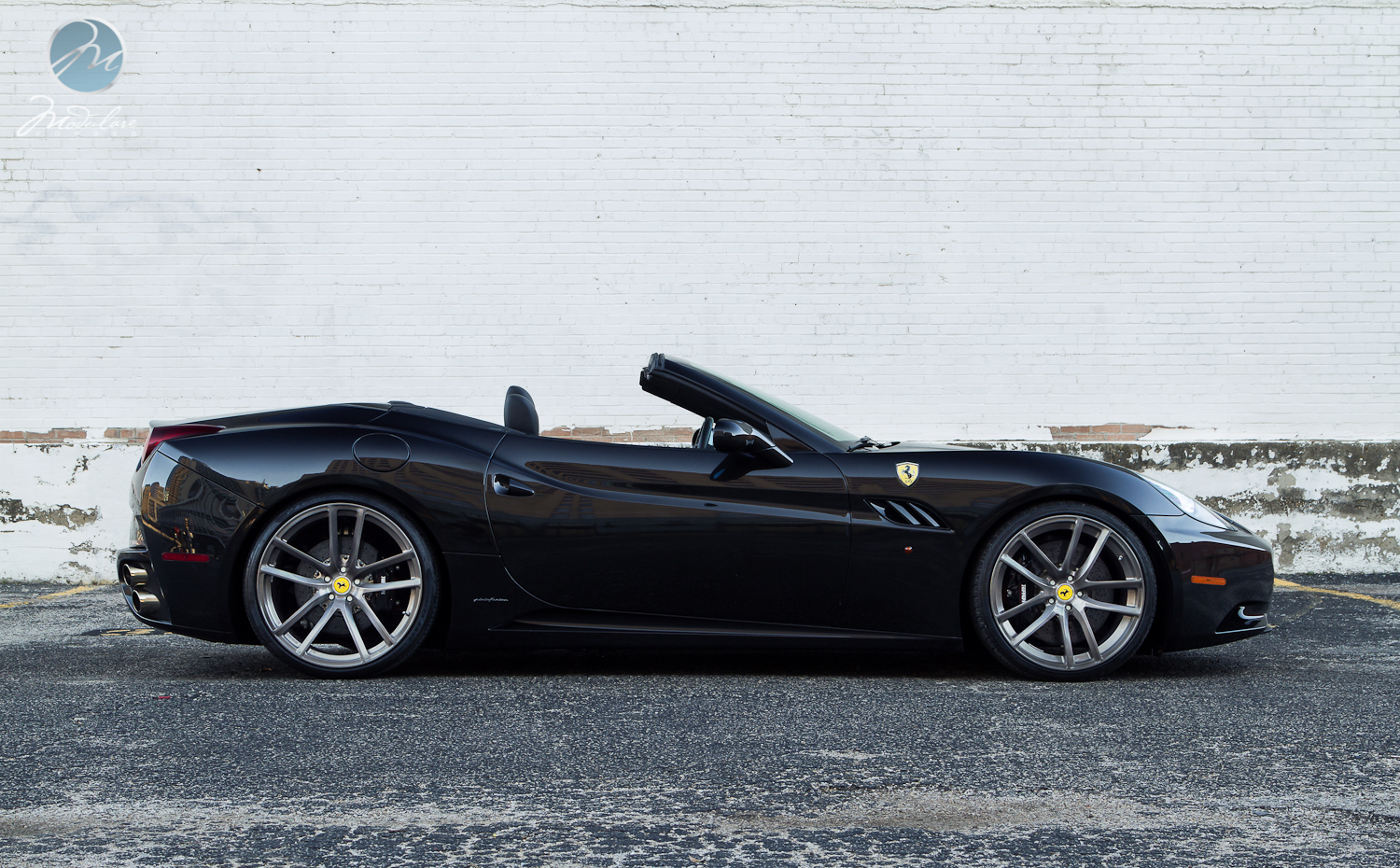 photo 3 Ferrari California custom wheels Modulare B30 21x9.0, ET , tire size X R21. 22x12.0 ET