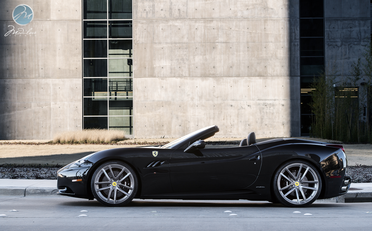 photo 4 Ferrari California custom wheels Modulare B30 21x9.0, ET , tire size X R21. 22x12.0 ET
